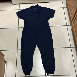 Elegant Navy Women's Jumpsuit